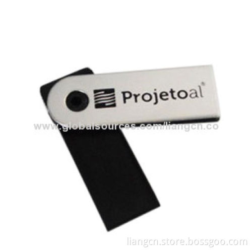 Customer Logo-printed USB Flash Drive, >3.5-5Mbps Transfer Rate Writing